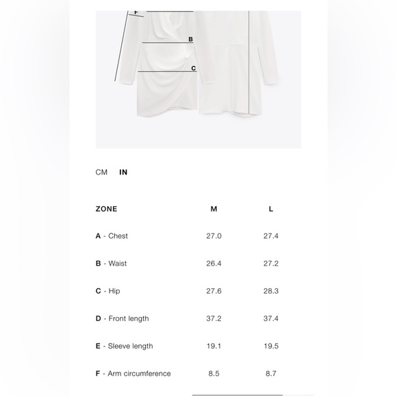 ZW collection zara embroidered eyelet dress - Picture 7 of 8